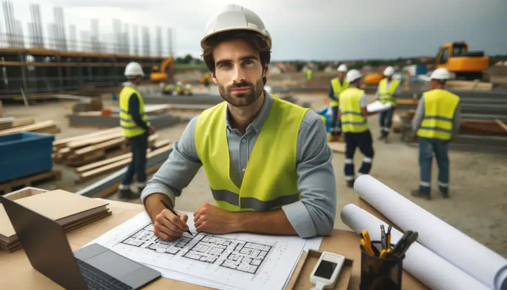 Ingénieur en stabilité sur chantier